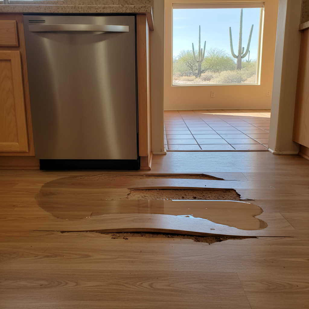 Appliance Leak Cleanup