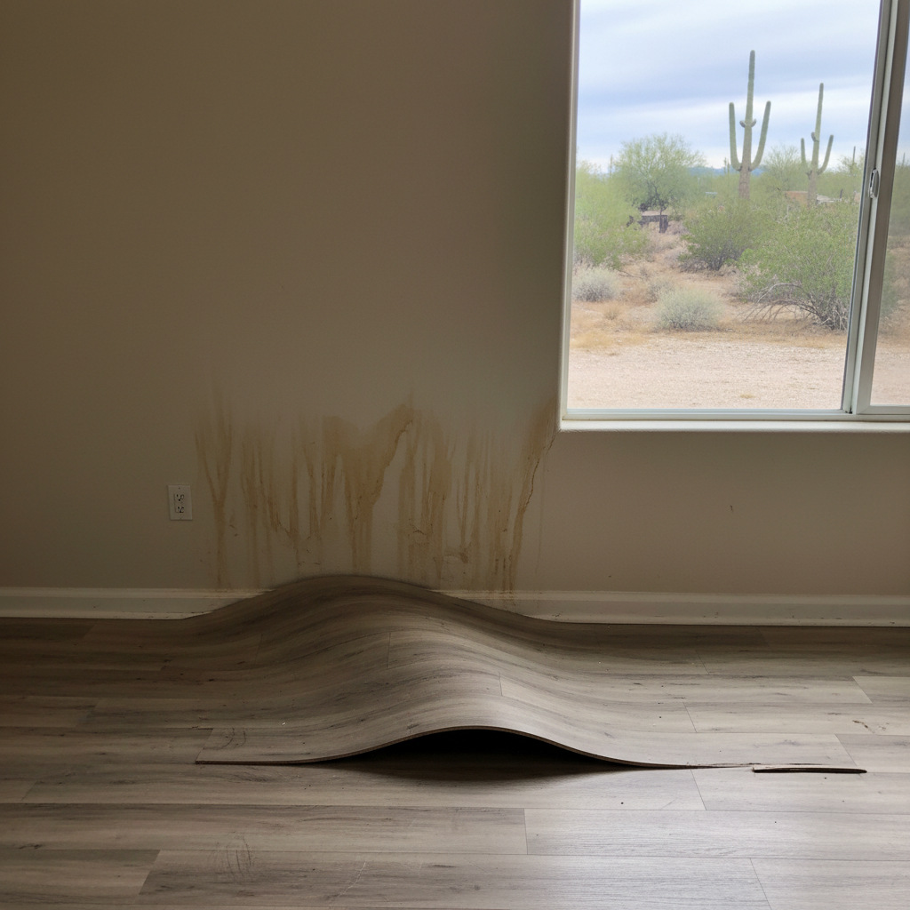 Roof Leak Water Damage Repair