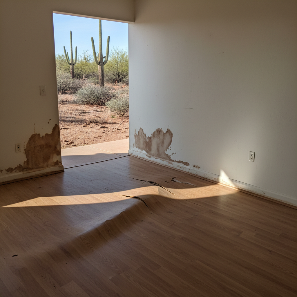 Water damage-related mold removal
