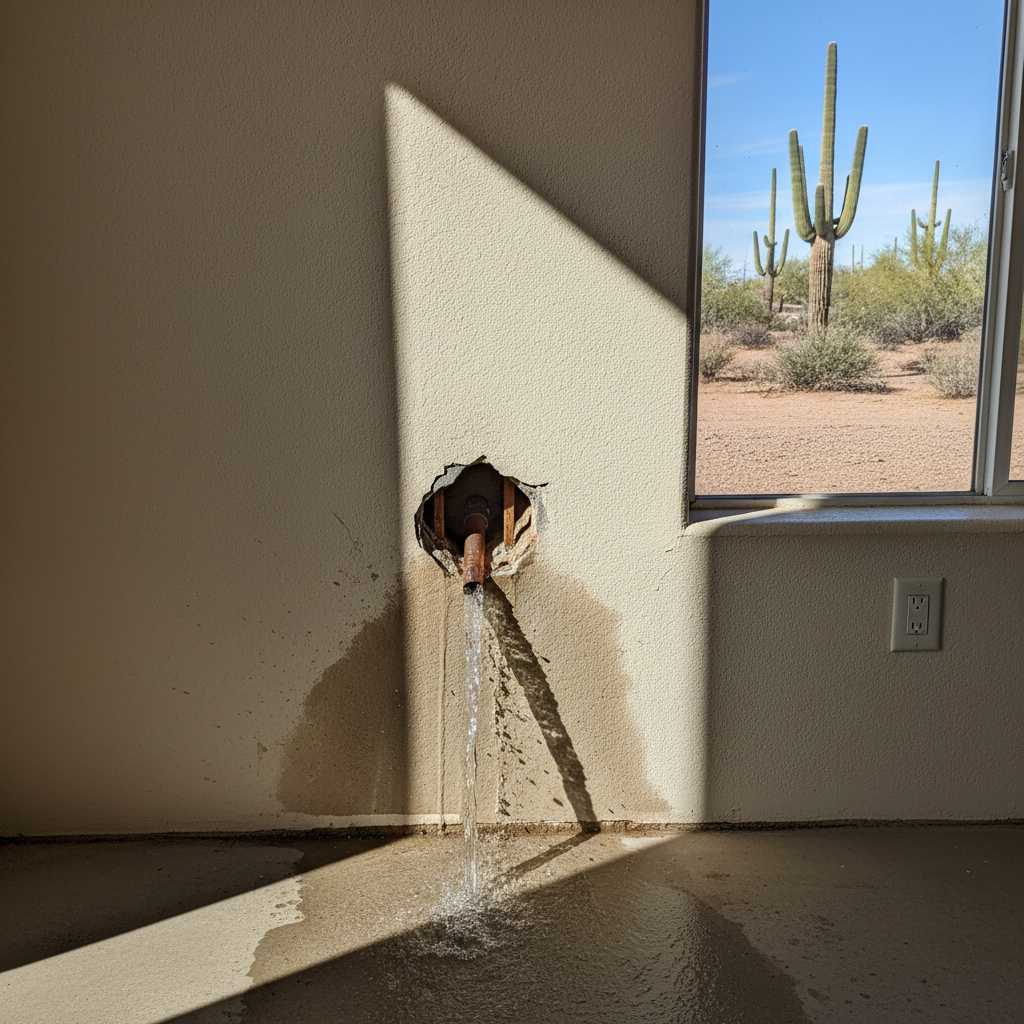 Burst Pipe Repair and Cleanup