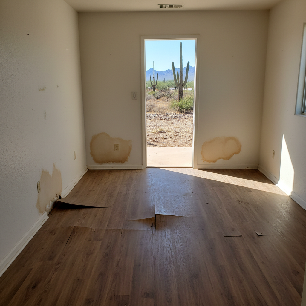 Hardwood Floor Water Damage Restoration