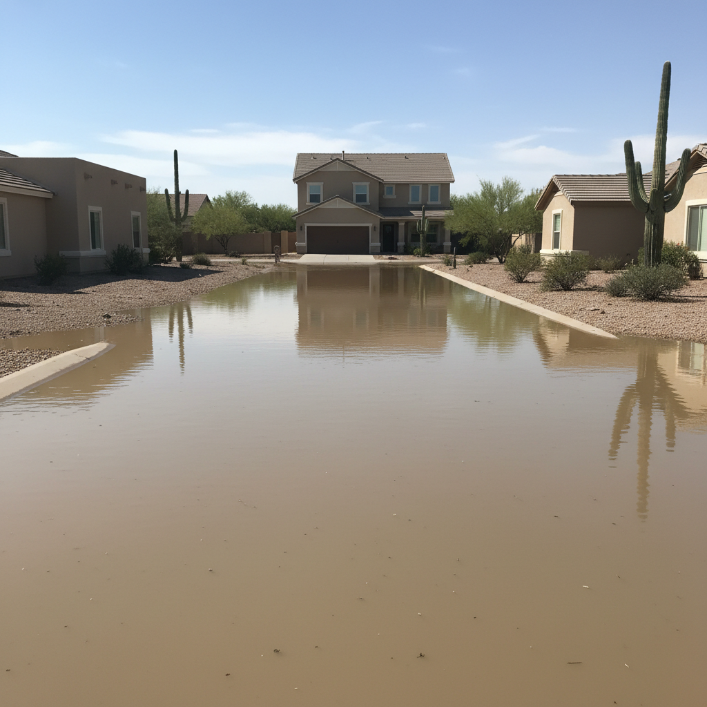 Flood cleanup in Glendale