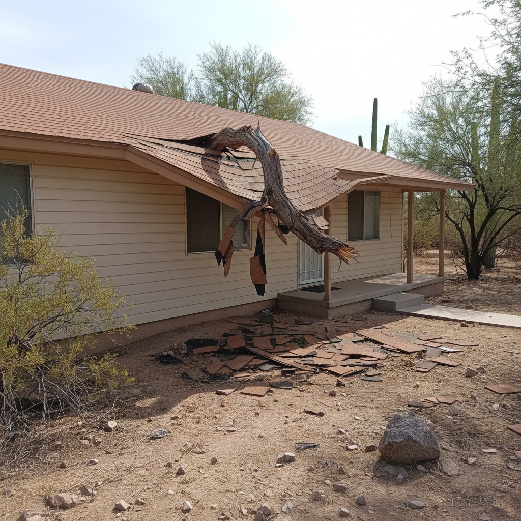 Storm Damage Restoration in Glendale
