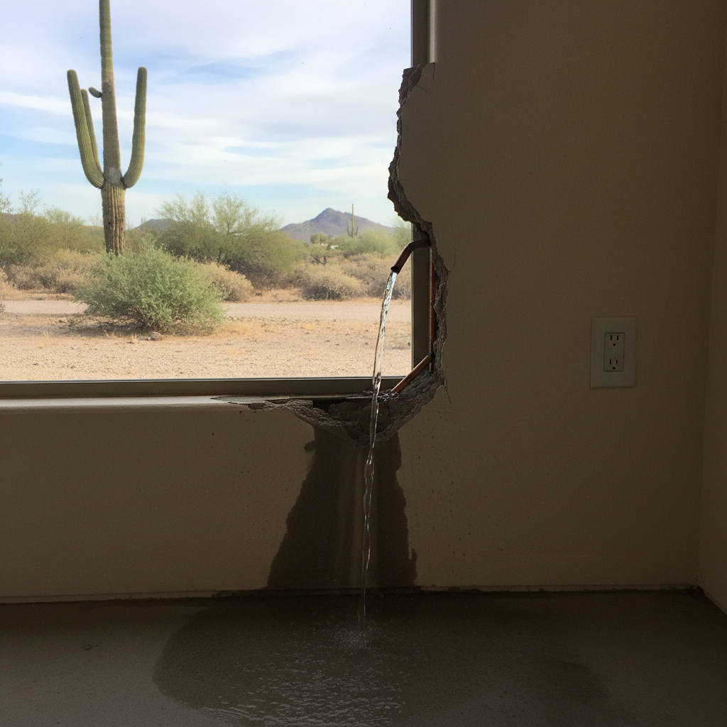 Burst Pipe Repair and Cleanup