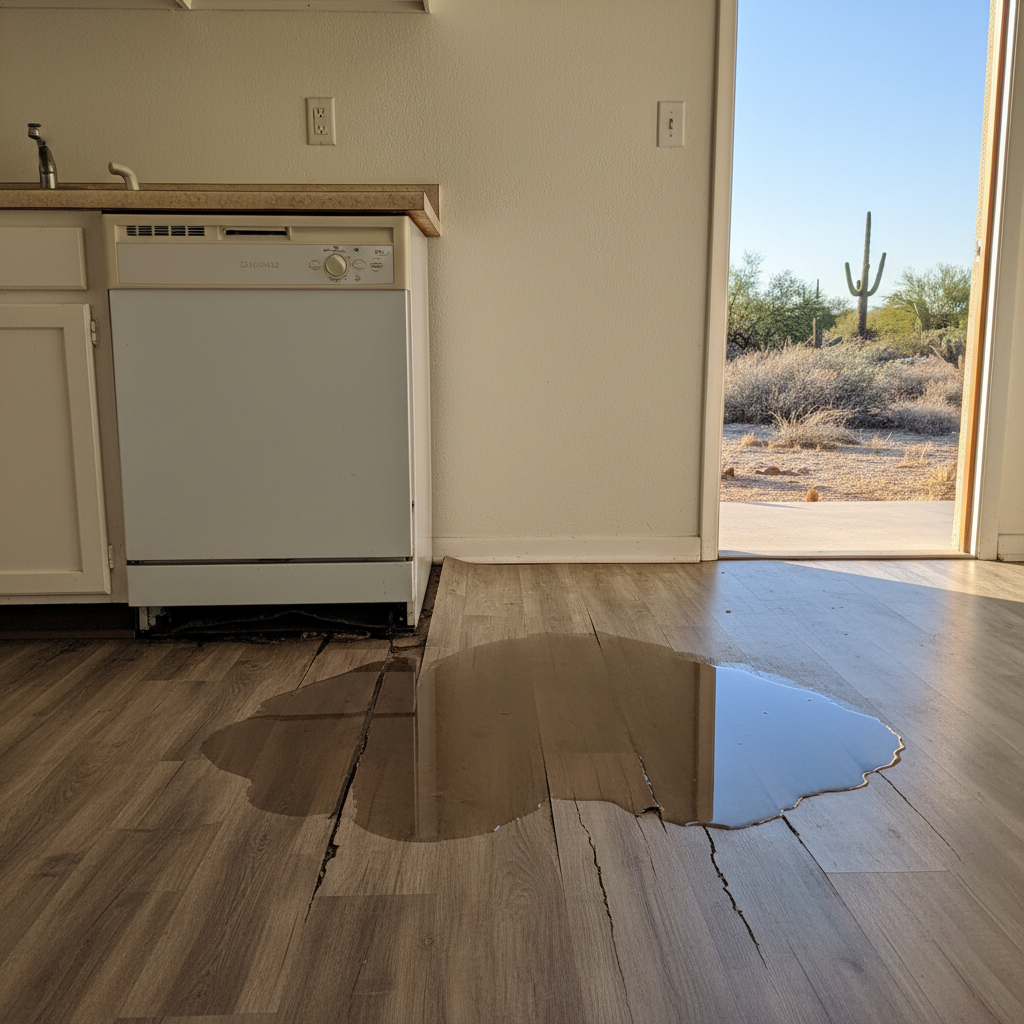 Appliance Leak Cleanup