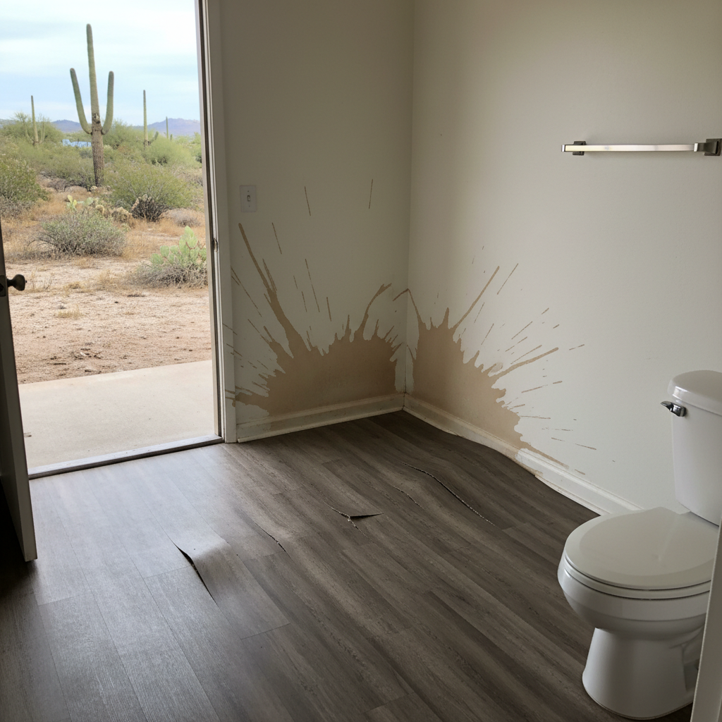 Water damage-related mold removal