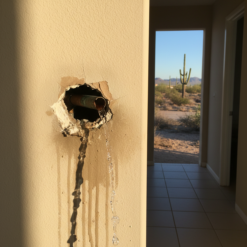 Burst Pipe Repair and Cleanup