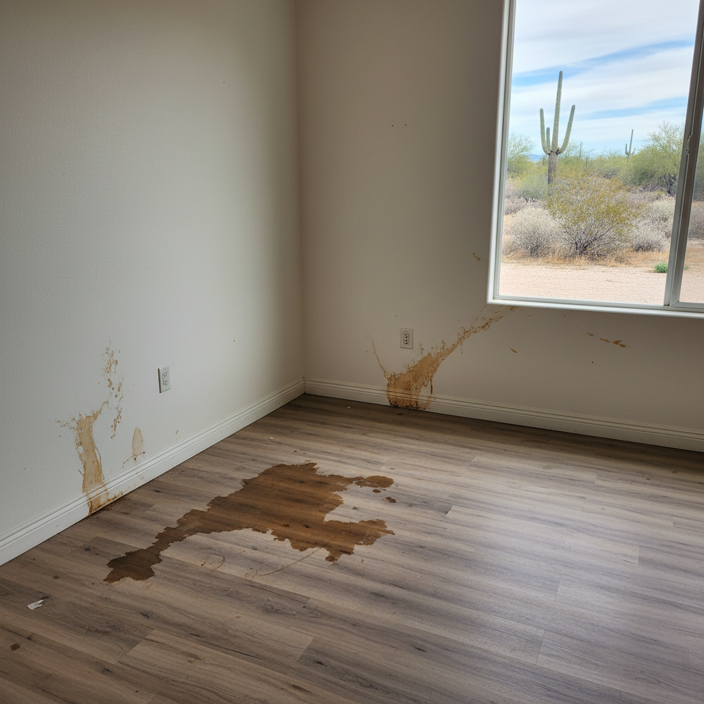 Water damage-related mold removal