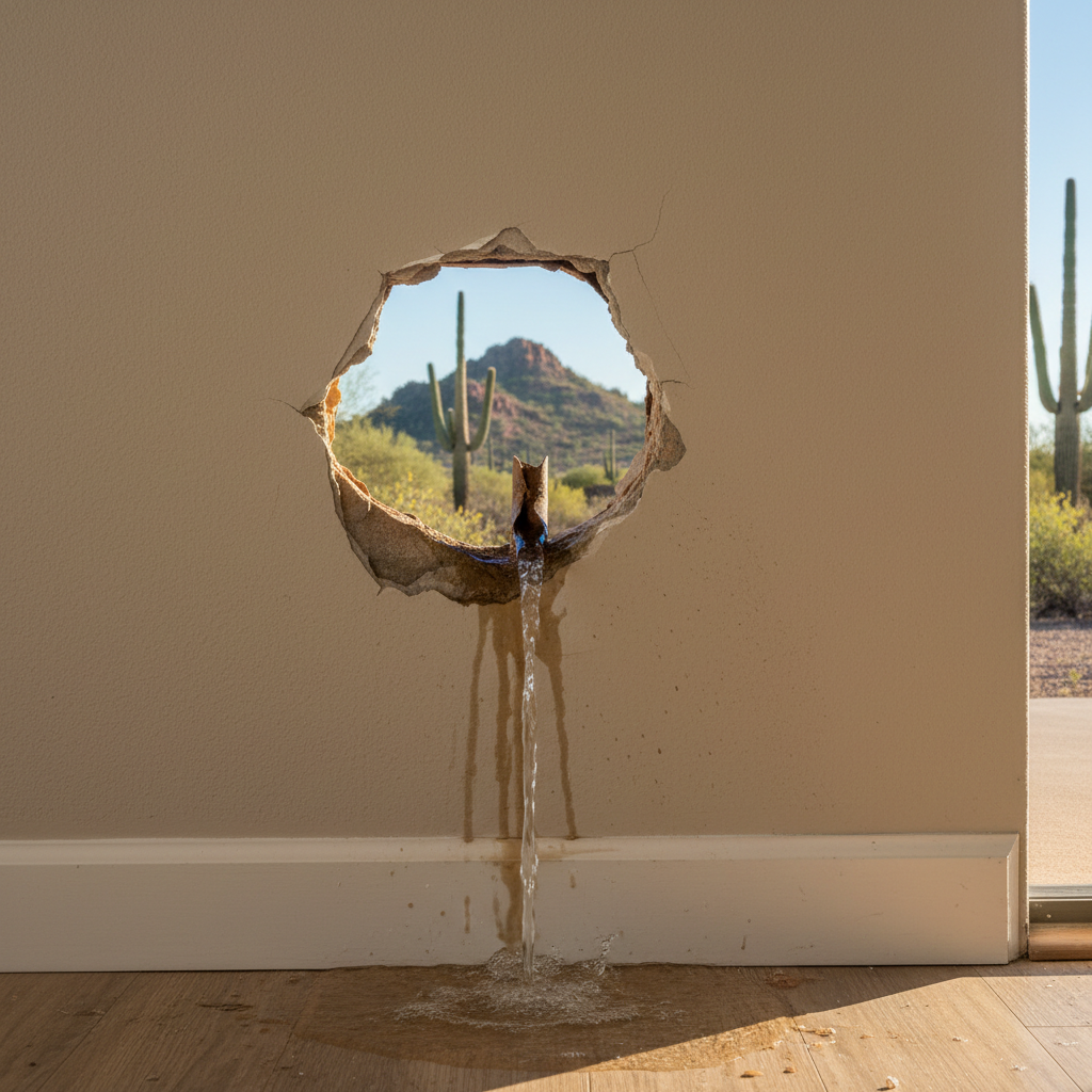 Burst Pipe Repair and Cleanup