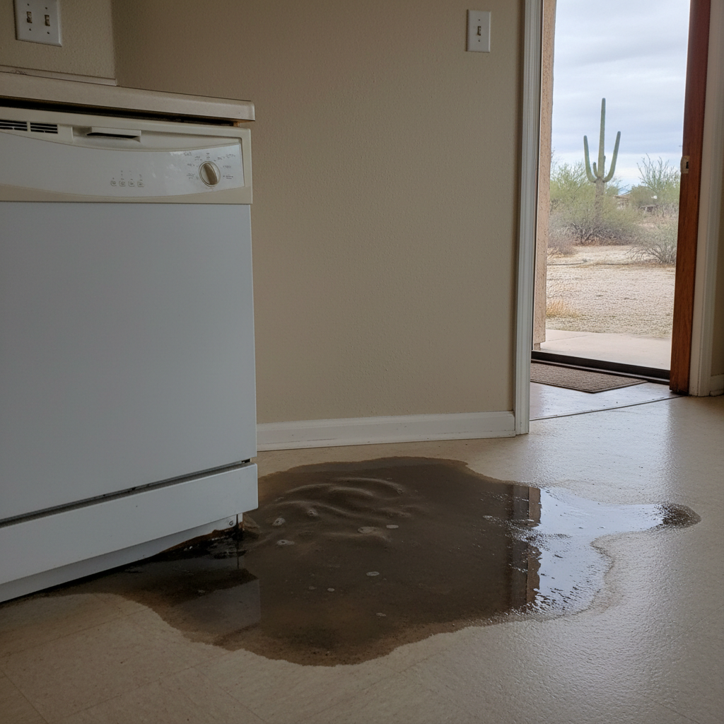 Appliance Leak Cleanup