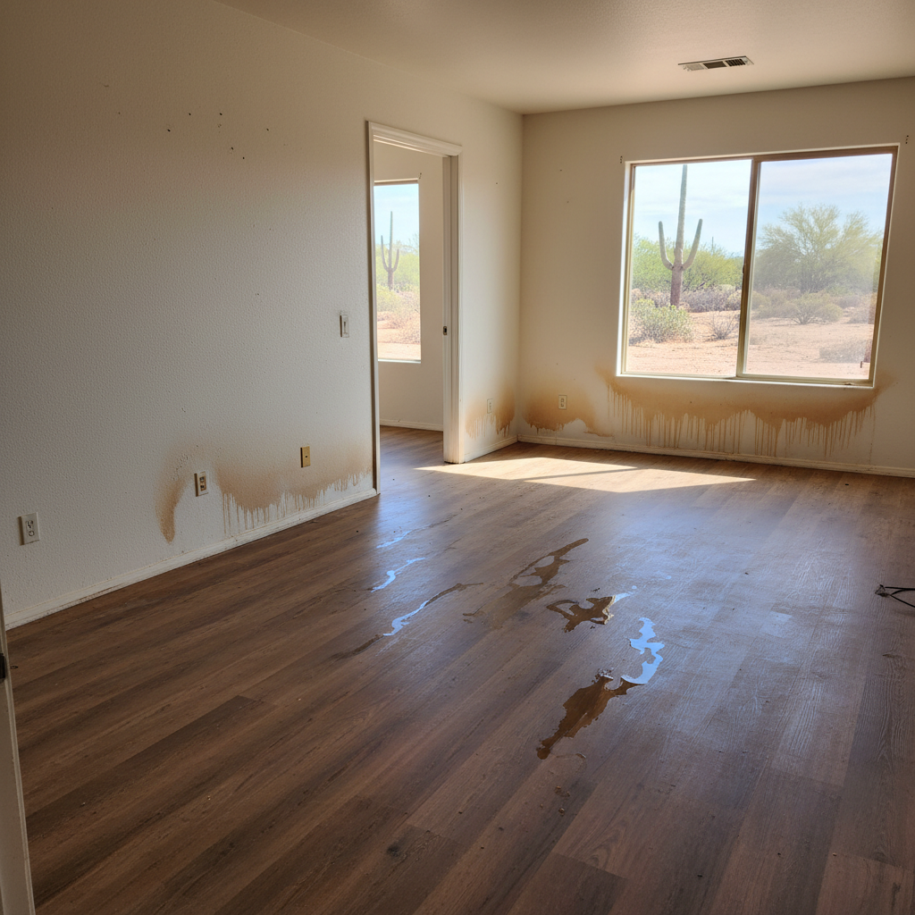 Roof Leak Water Damage Repair