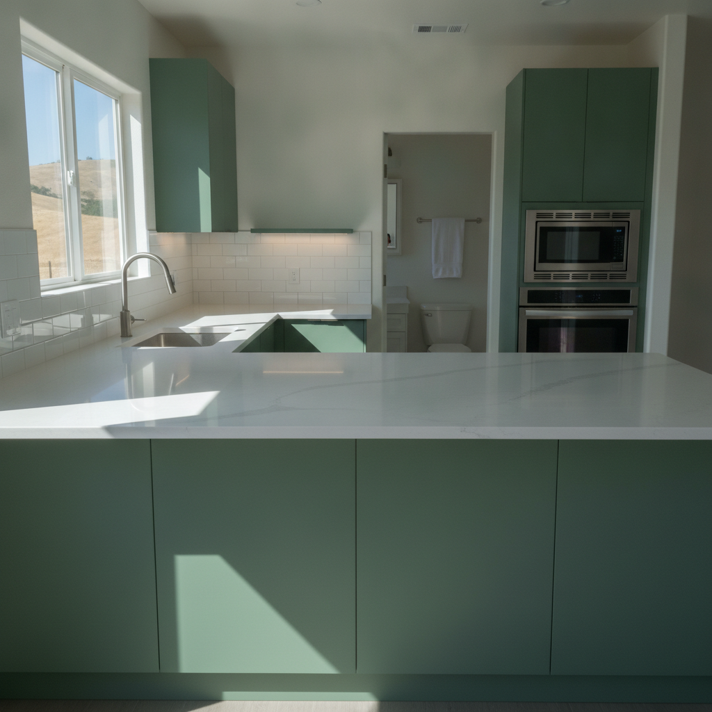 Kitchen Island Installation in Pasadena