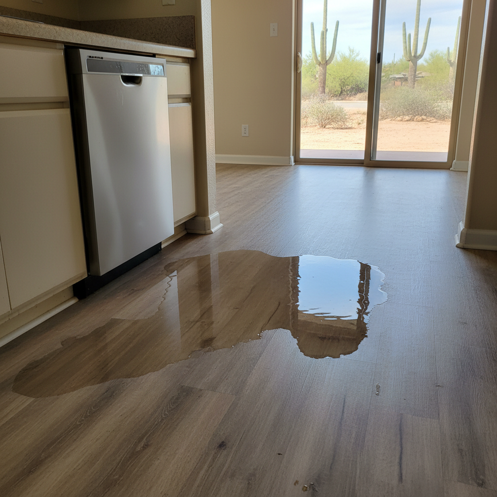 Appliance Leak Cleanup