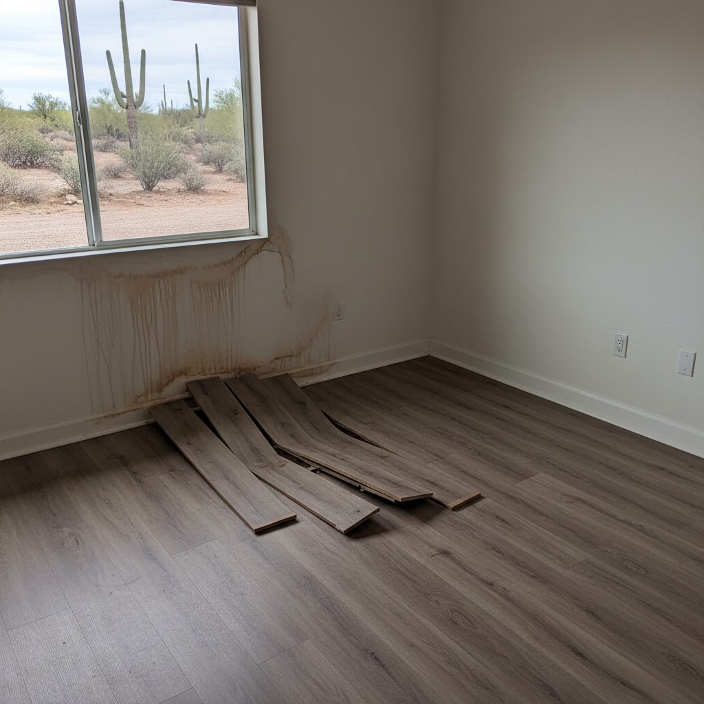Hardwood Floor Water Damage Restoration
