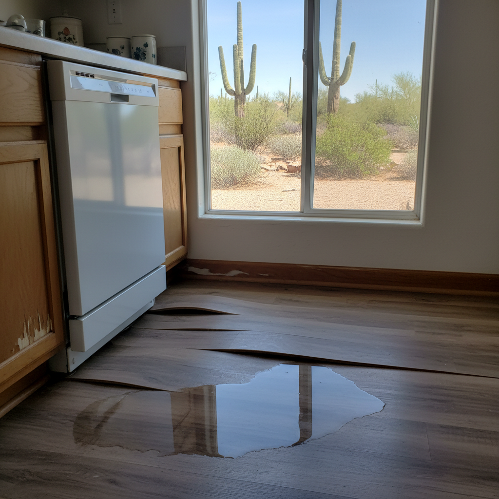 Appliance Leak Cleanup
