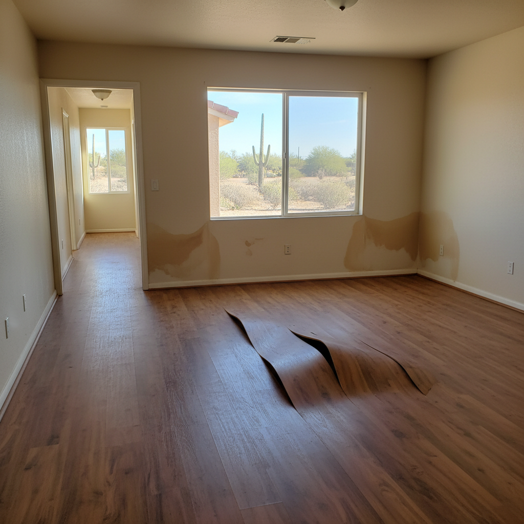 Hardwood Floor Water Damage Restoration