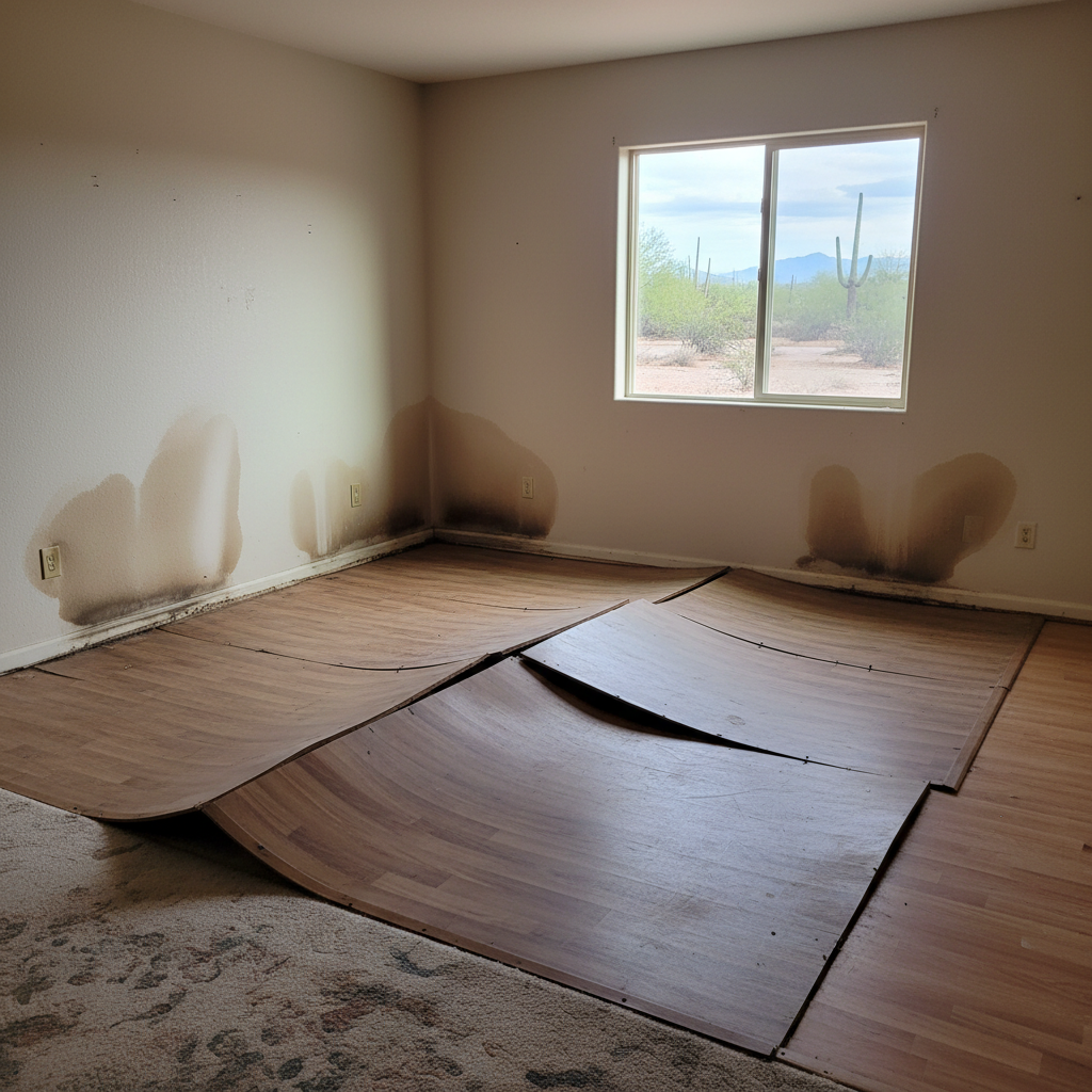 Water damage-related mold removal