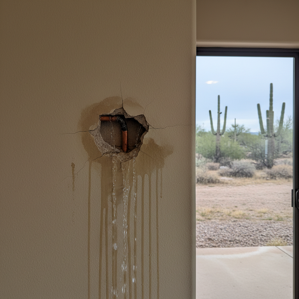 Burst Pipe Repair and Cleanup