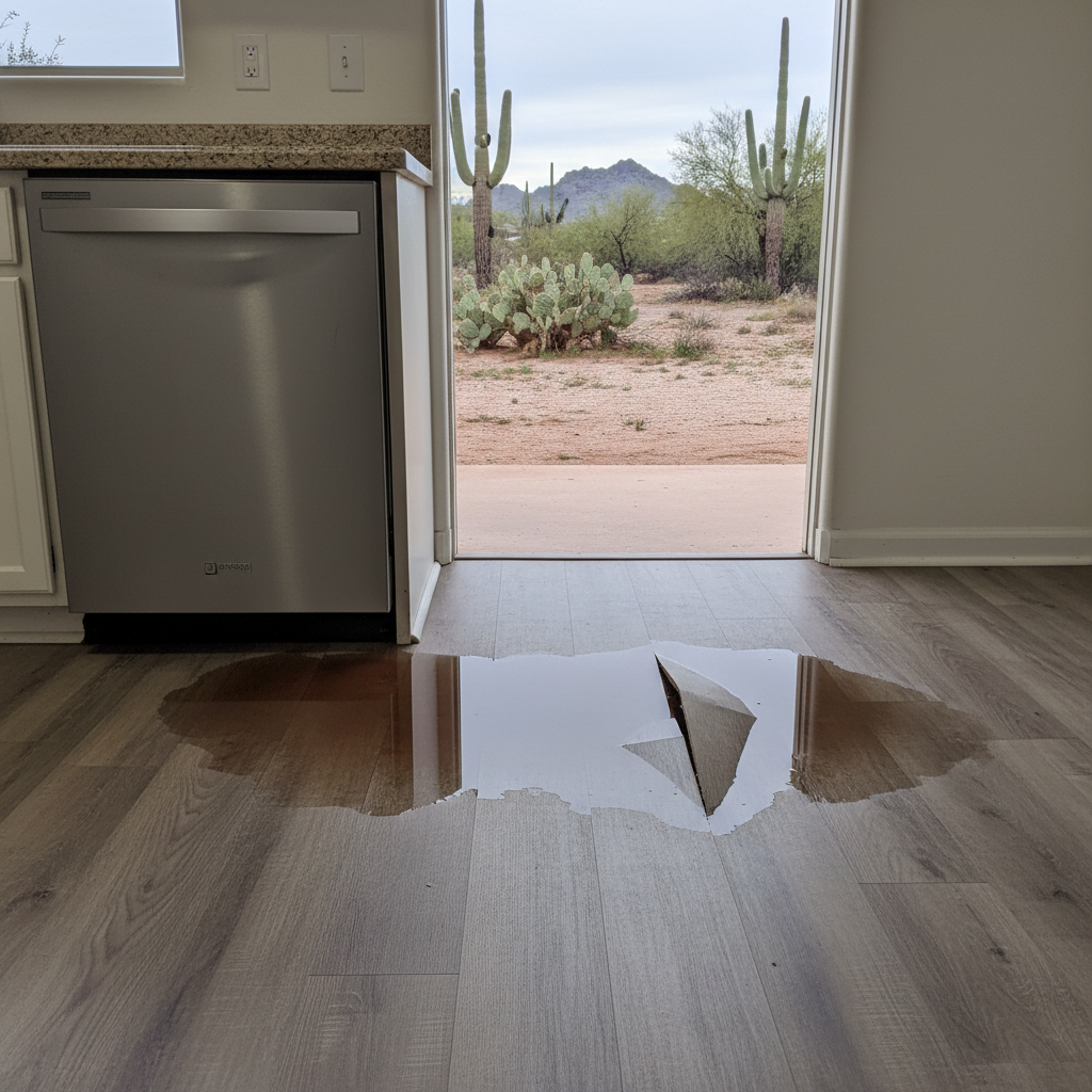 Appliance Leak Cleanup