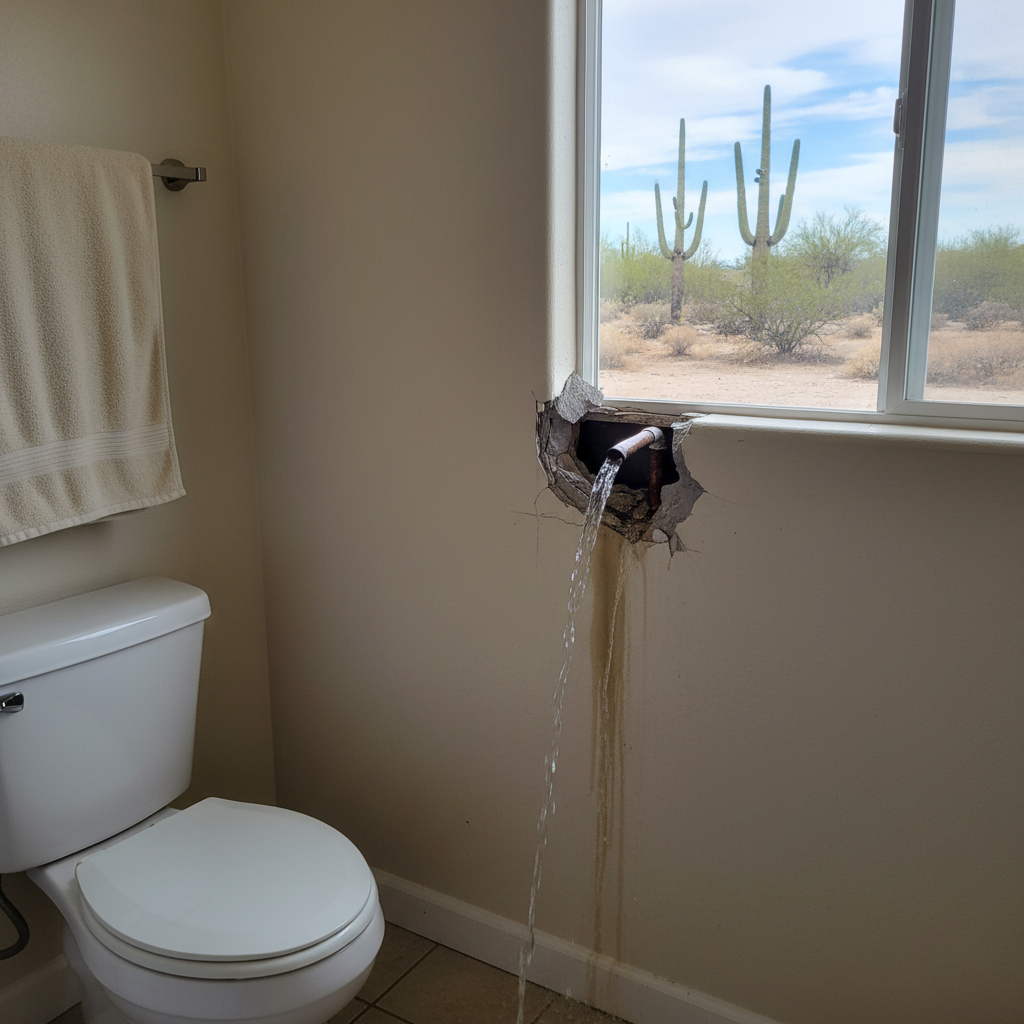 Burst Pipe Repair and Cleanup