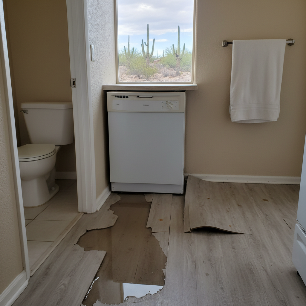 Appliance Leak Cleanup