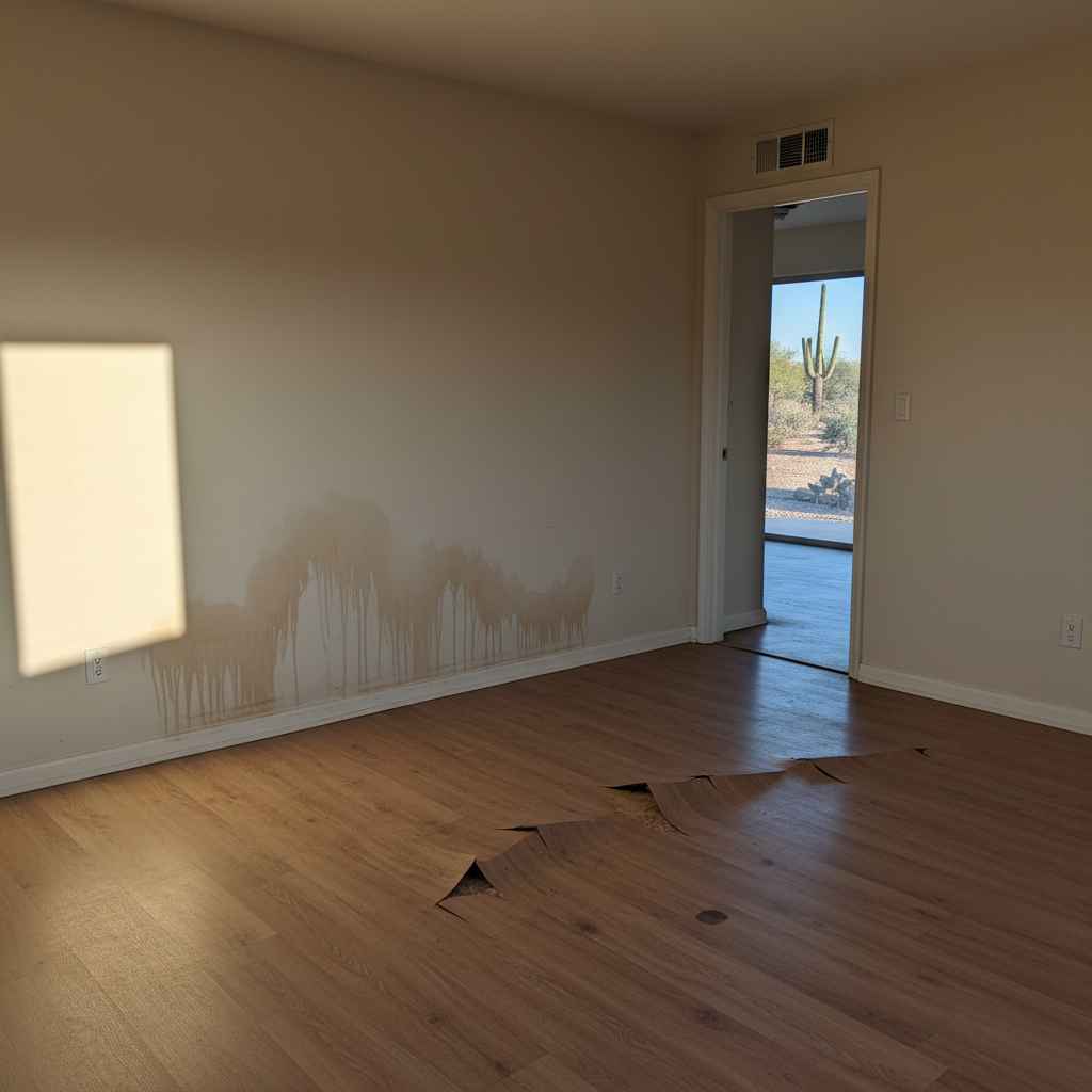 Hardwood Floor Water Damage Restoration