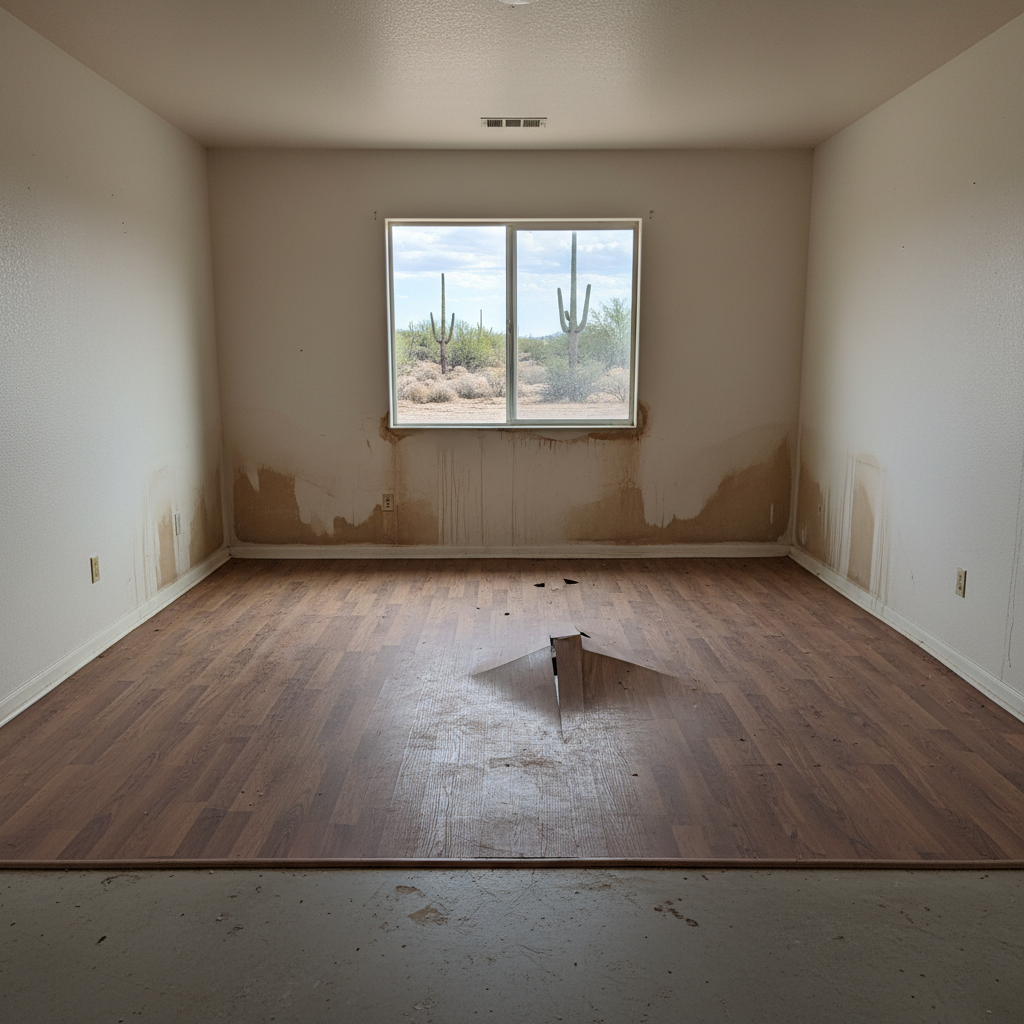 Roof Leak Water Damage Repair