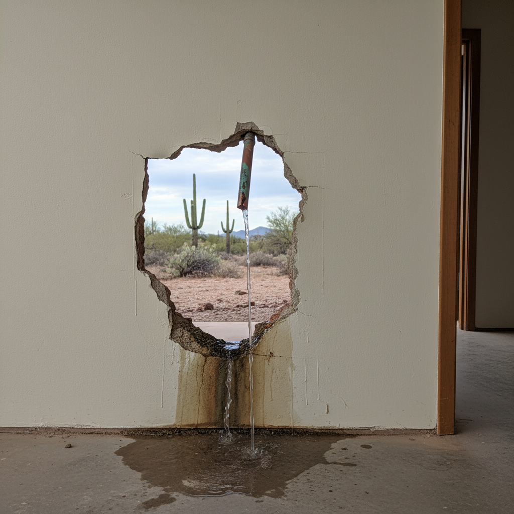 Burst Pipe Repair and Cleanup