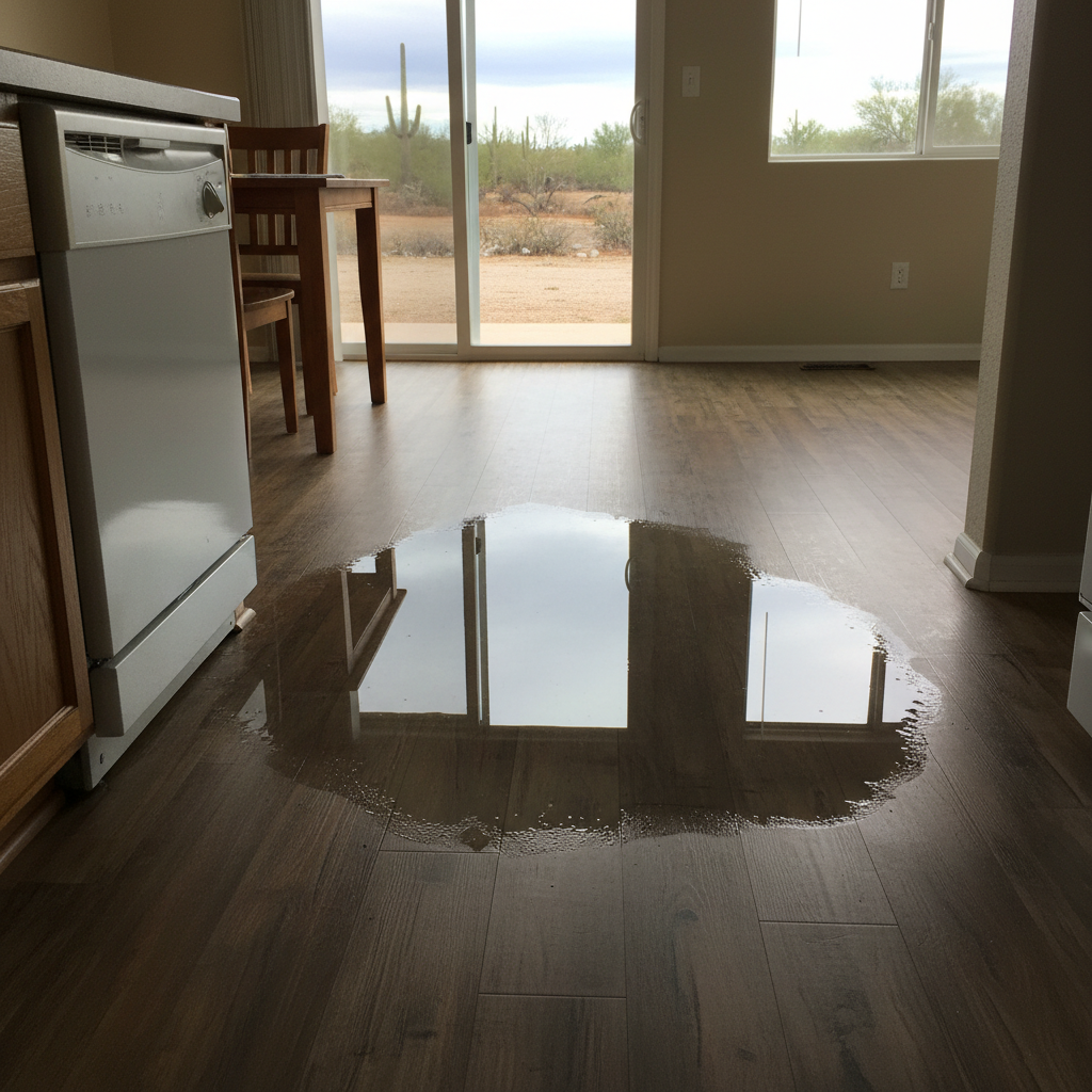 Appliance Leak Cleanup