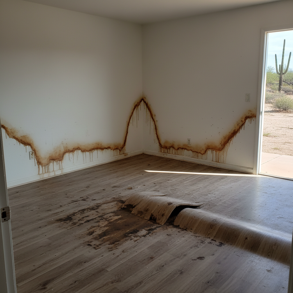 Roof Leak Water Damage Repair