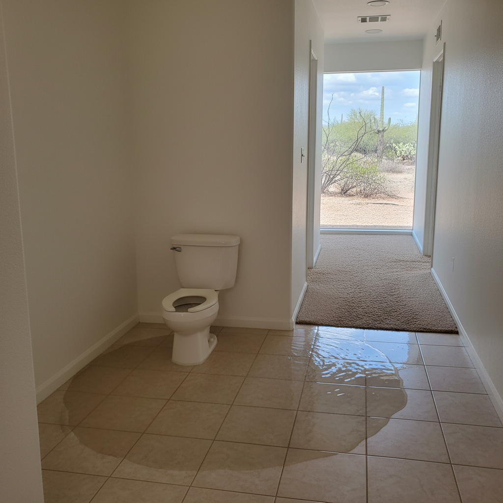 Toilet Overflow Cleanup