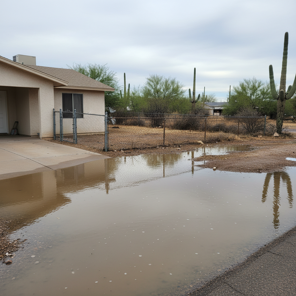 Flood cleanup in Peoria