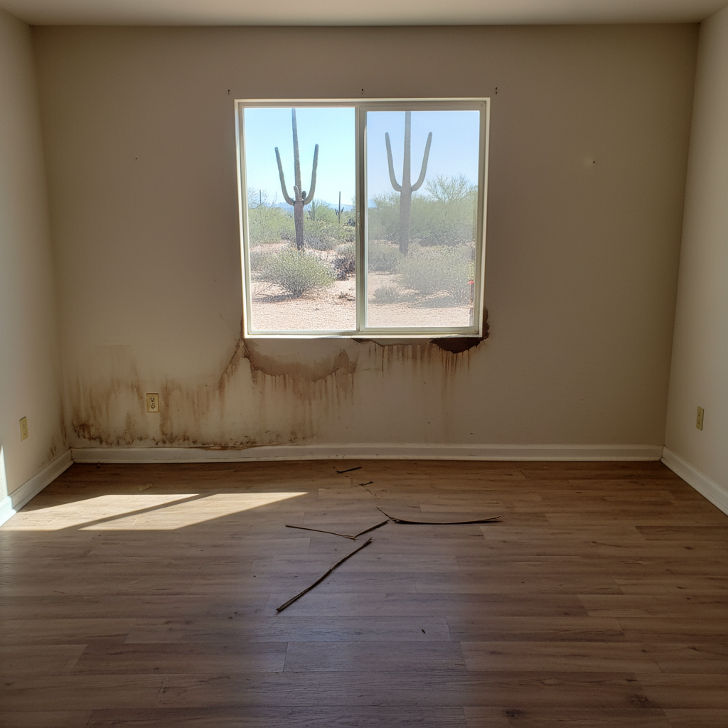 Hardwood Floor Water Damage Restoration in Peoria