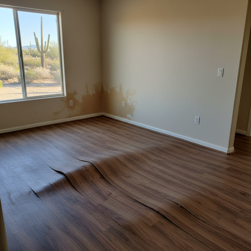 Water damage-related mold removal