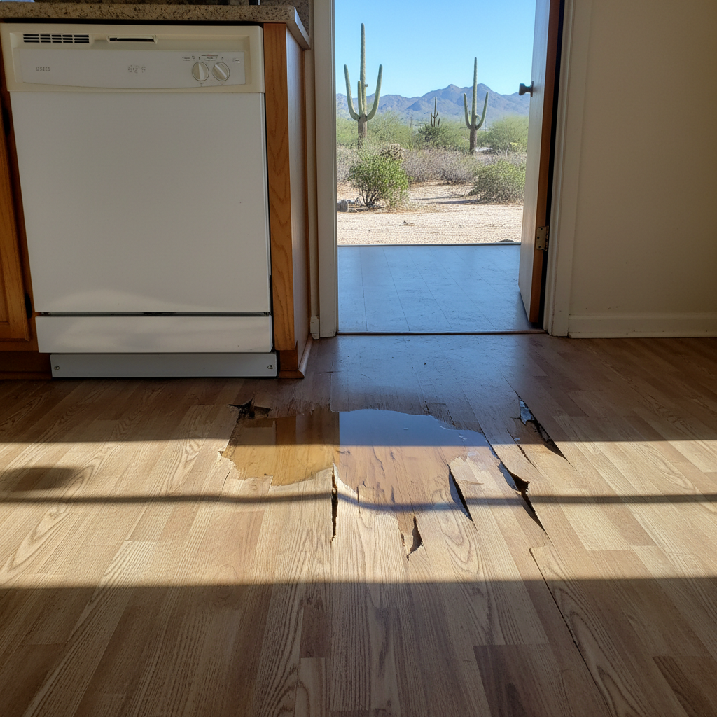 Appliance Leak Cleanup