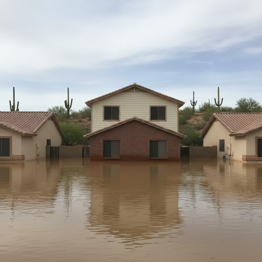Flood cleanup in Rio Verde