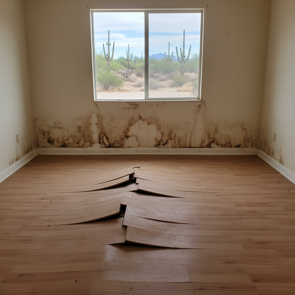 Water damage-related mold removal in Rio Verde