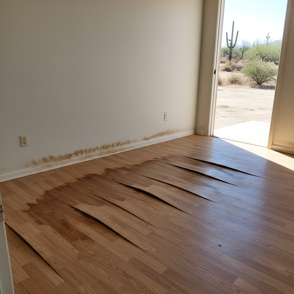 Water damage-related mold removal