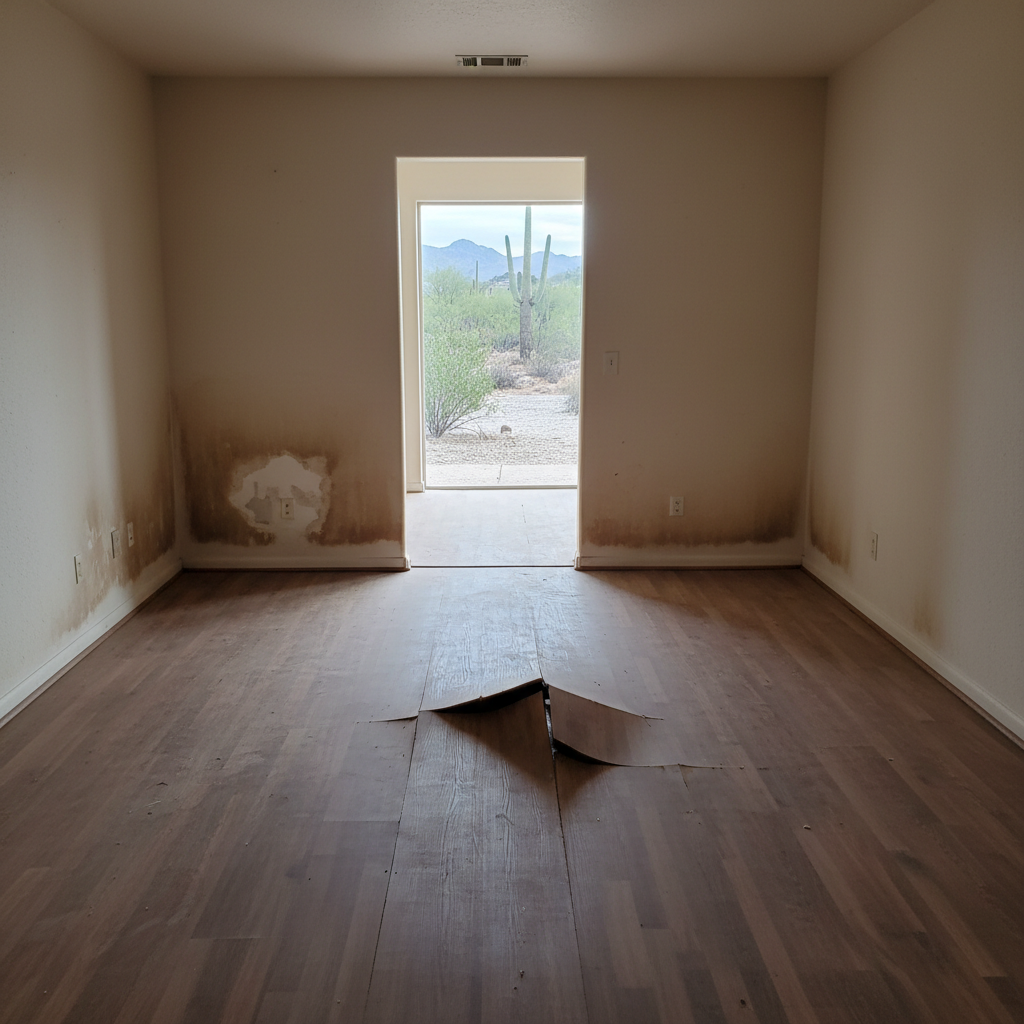 Hardwood Floor Water Damage Restoration