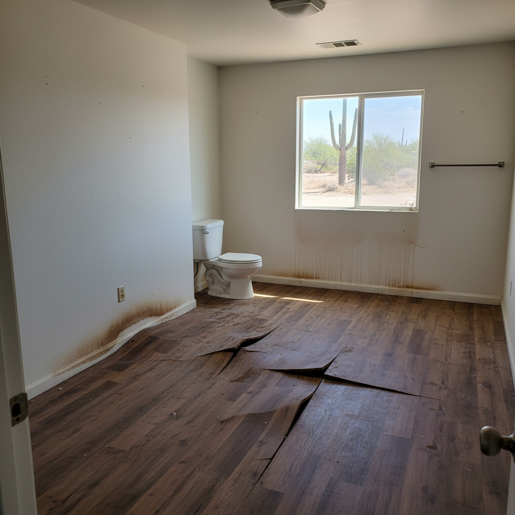 Water damage-related mold removal