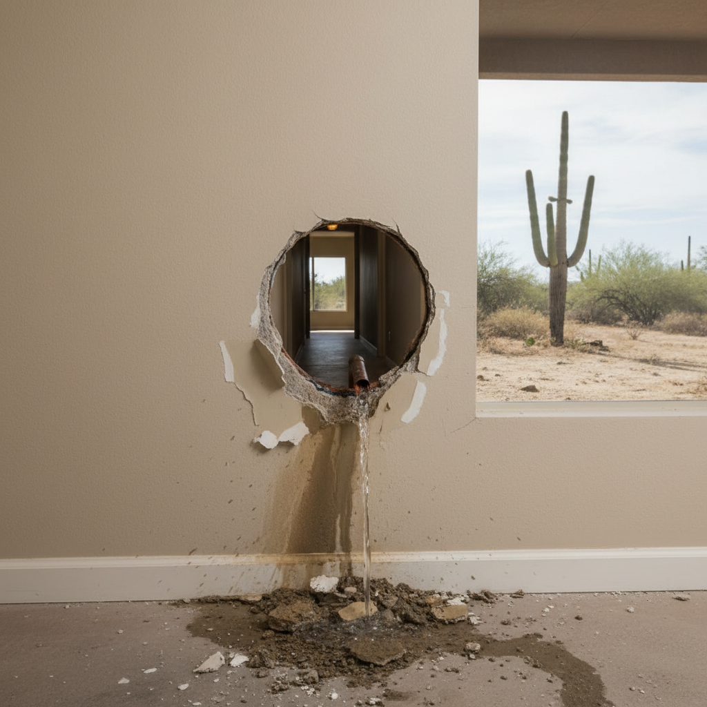 Burst Pipe Repair and Cleanup