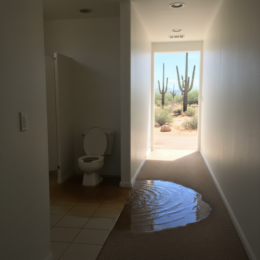 Toilet Overflow Cleanup