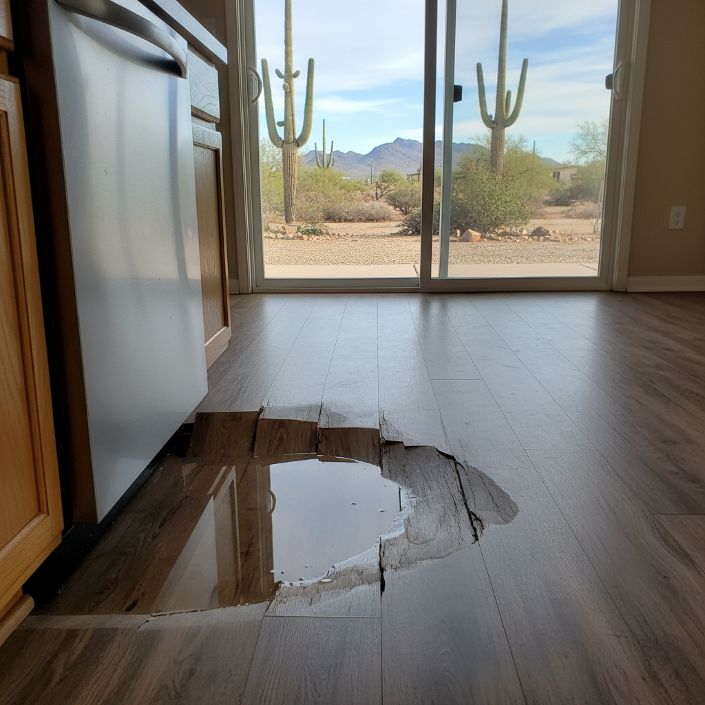 Appliance Leak Cleanup