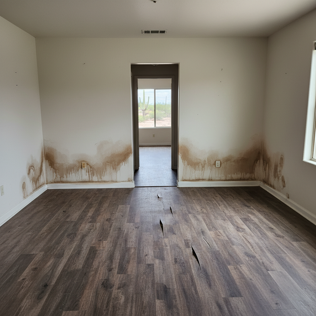 Roof Leak Water Damage Repair