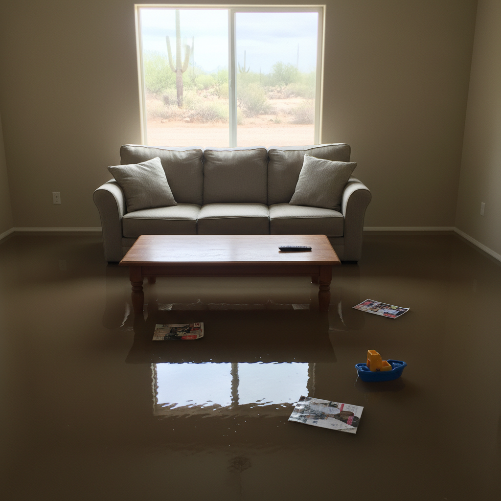 Flood Damage Restoration in Scottsdale