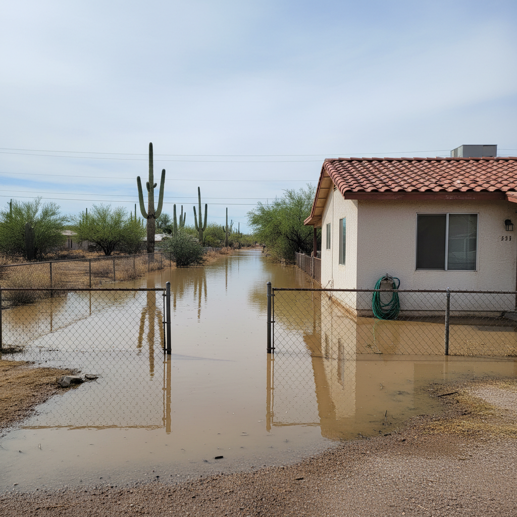 Flood cleanup in Scottsdale