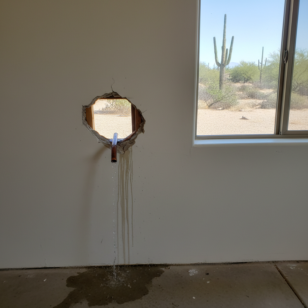 Burst Pipe Repair and Cleanup in Scottsdale