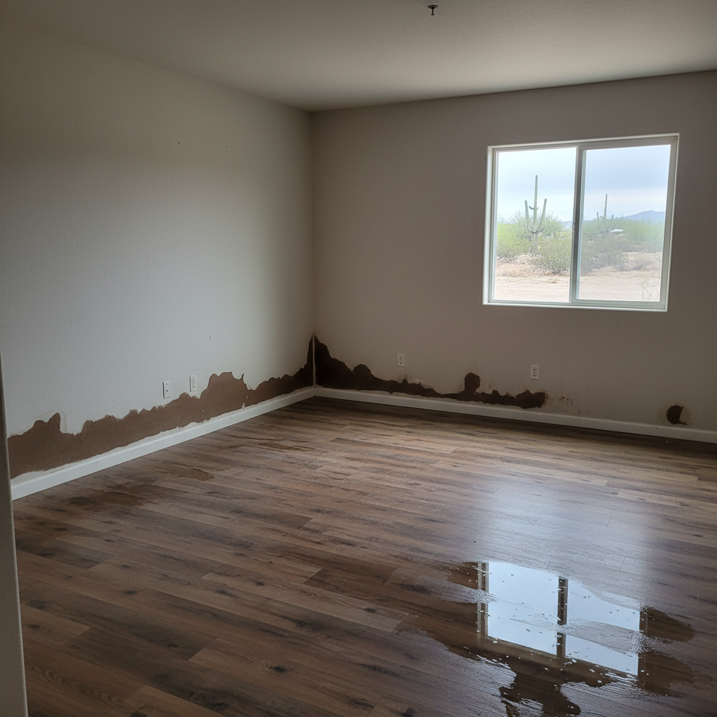 Hardwood Floor Water Damage Restoration in Scottsdale