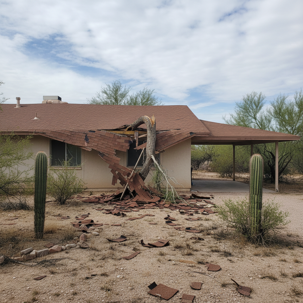 Storm Damage Restoration in Scottsdale