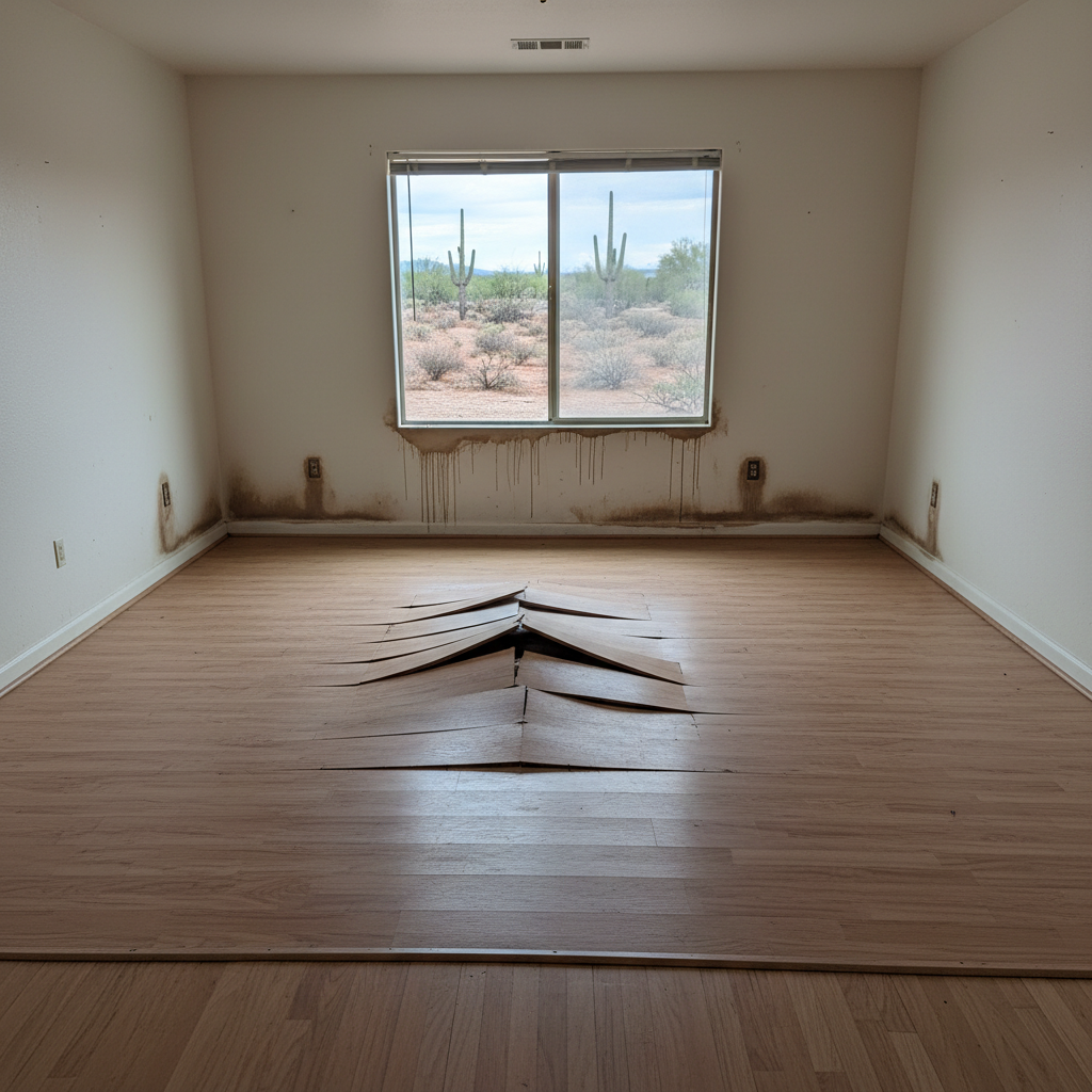 Roof Leak Water Damage Repair in Scottsdale
